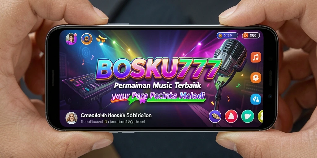 Tangkapan layar gameplay BOSKU777 menampilkan keseruan bermain musik.