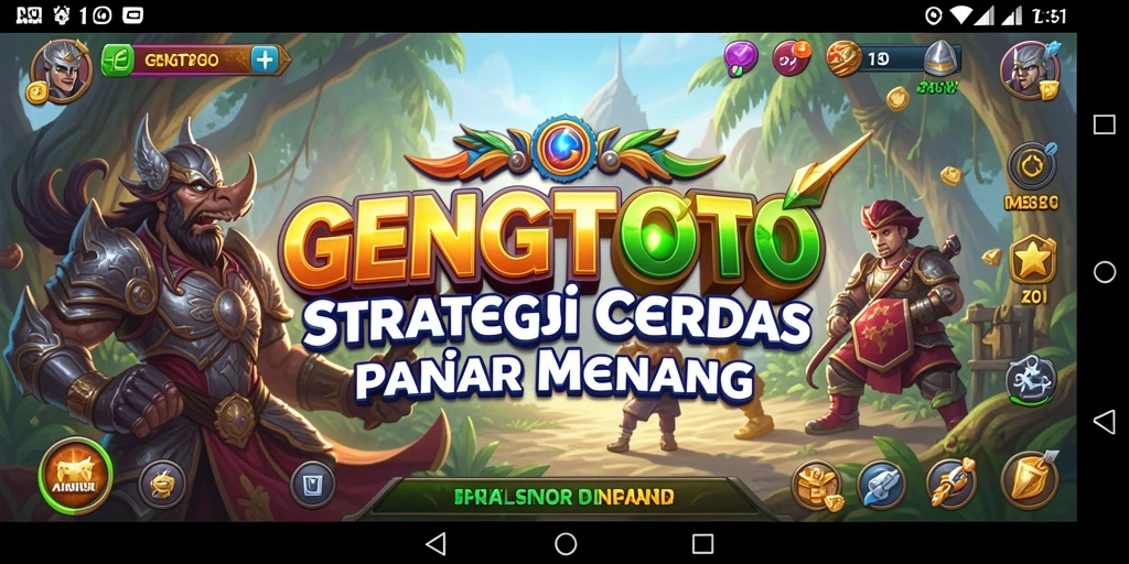 Screenshot gameplay menarik GENGTOTO dengan fitur strategi.