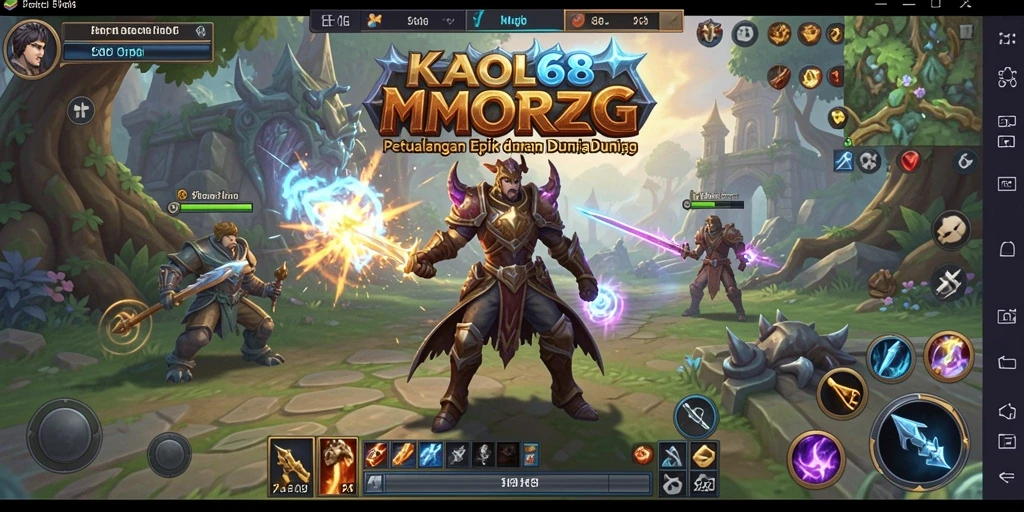 Gameplay KAOL68 yang seru dan penuh petualangan.