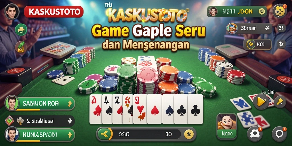 Tampilan gameplay KASKUSTOTO yang seru dan mengasyikkan.