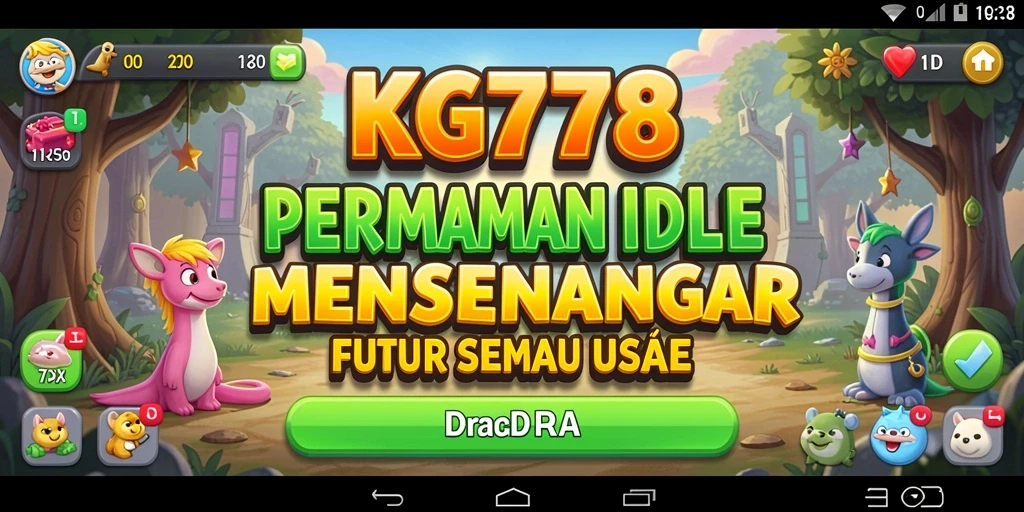Tampilan gameplay seru dari KG778 dengan elemen Idle.