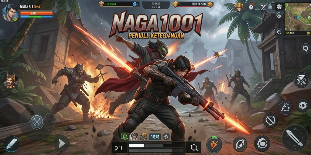 Screenshot gameplay NAGA1001 yang menampilkan aksi seru dan grafis menawan.