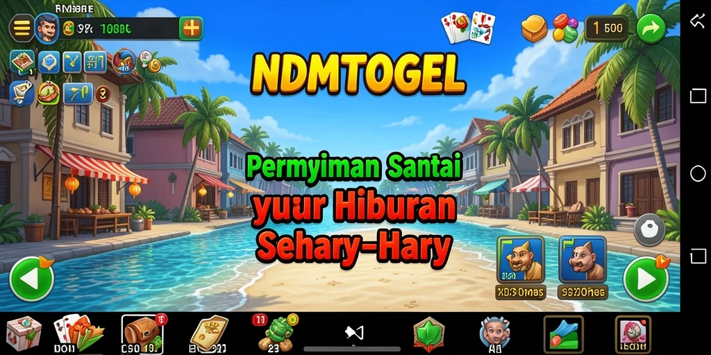Gameplay seru NDMTOGEL dengan grafis yang menawan.
