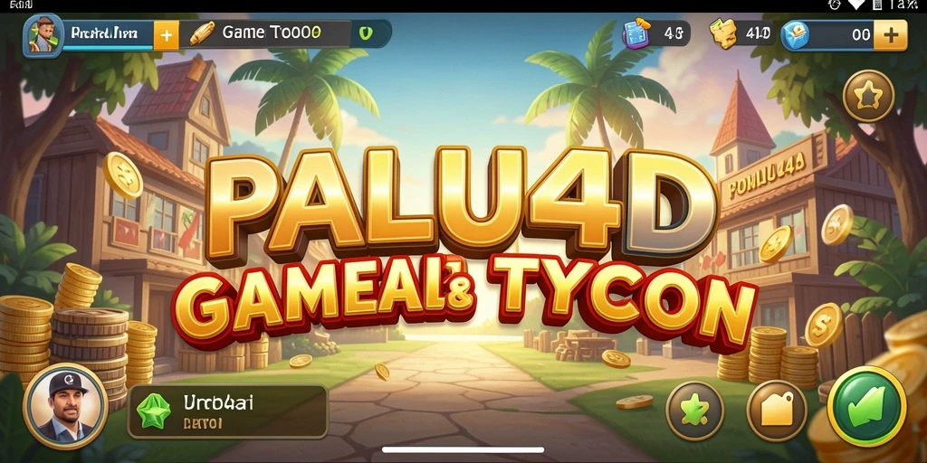 Tampilan gameplay PALU4D menampilkan strategi manajemen bisnis yang menarik.