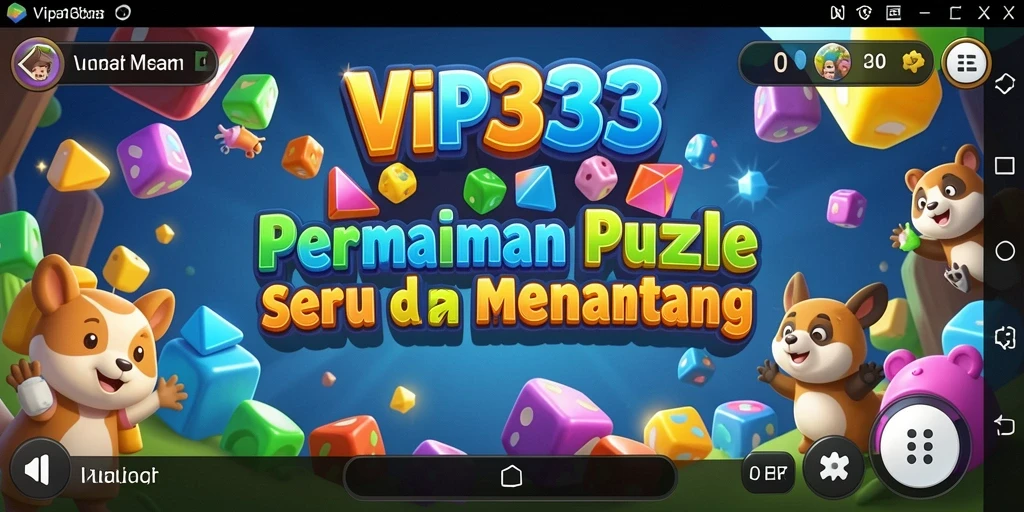 Tampilan gameplay VIP333 dengan teka-teki menarik dan grafis menawan.